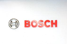 Bosch signboard and logo